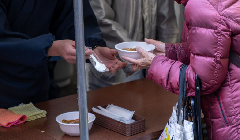 万松寺 災害物故者追悼法要 炊き出し訓練